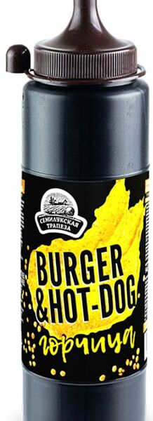Горчица Семилукская Трапеза Burger & Hot-Dog 250г