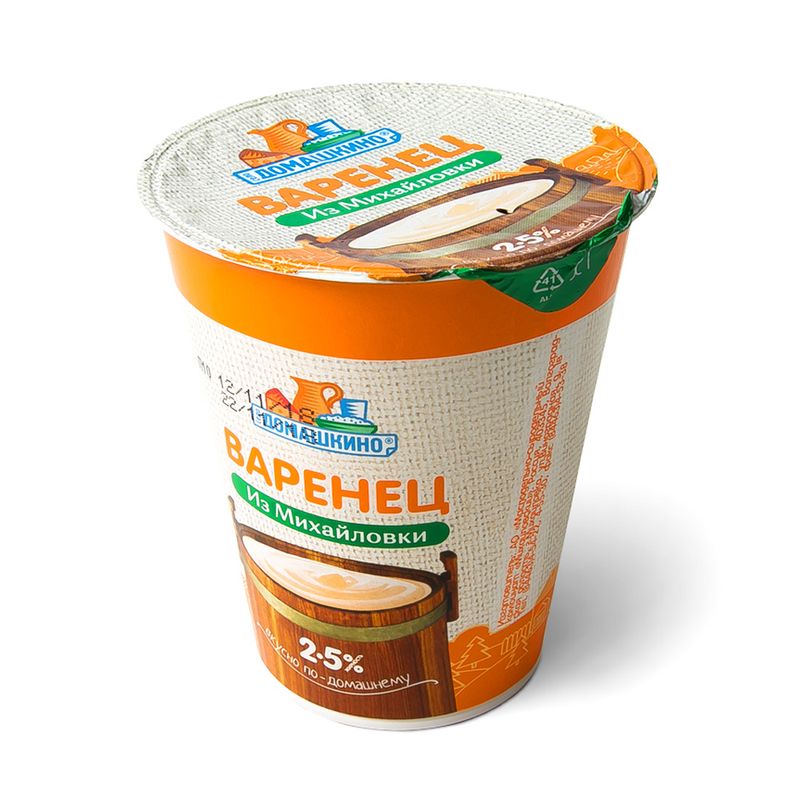 

Варенец Село Домашкино термостатный 2.5% 350 мл
