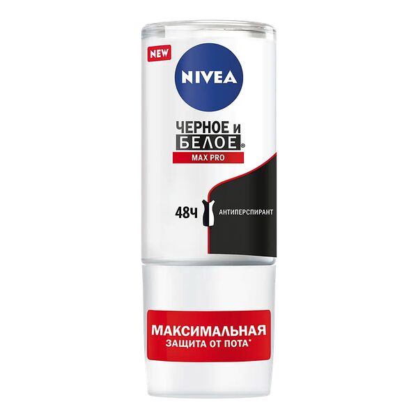 Антиперспирант Nivea Черное и Белое Max Pro женский