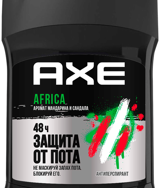 Антиперспирант-стик мужской AXE Africa с ароматом мандарина и сандала