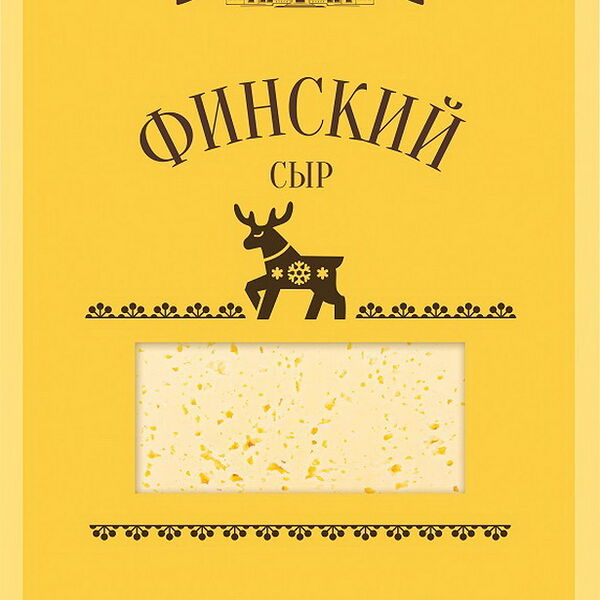 Сыр п/тв Брест-Литовск финский 45% фас слайсерная нарезка 150г