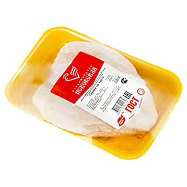 Грудка цыплят ПСКОВСКАЯ ПТИЦЕФАБРИКА подложка вес