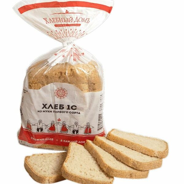 Хлеб Хлебный дом пшеничный нарезка 300 г