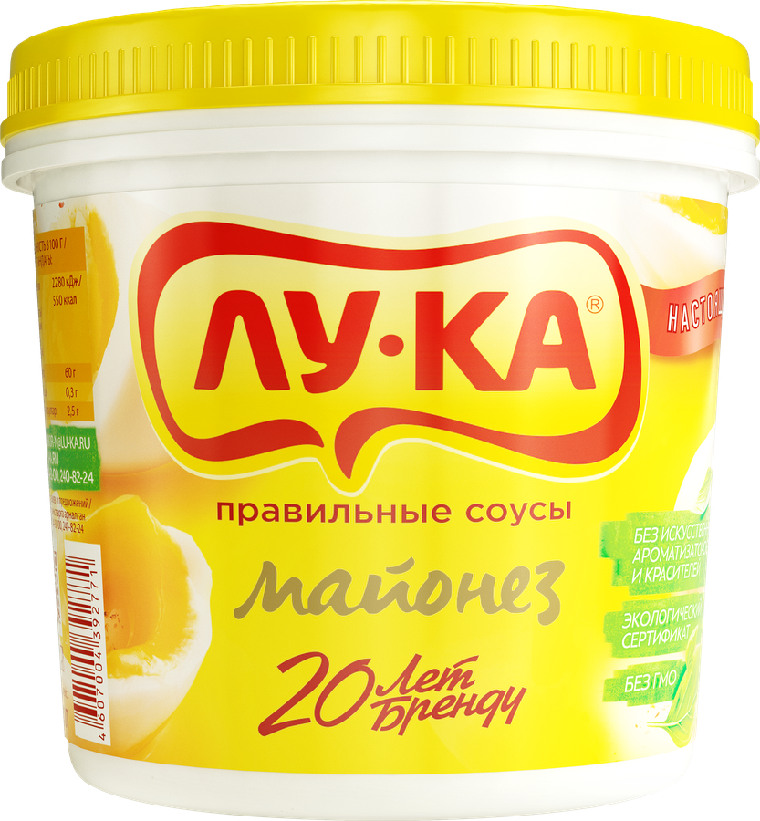 

Майонез ЛУ-КА 60%