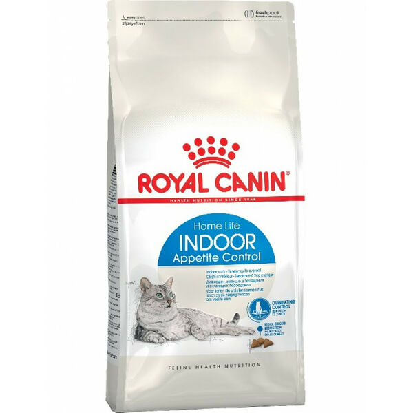 Royal Canin Indoor Appetite Control для кошек, живущих в помещении и склонных к перееданию (в возрасте от 1 до 7 лет) 400 г