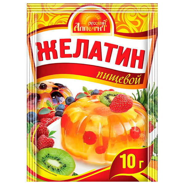Желатин пищевой 10 г русский аппетит