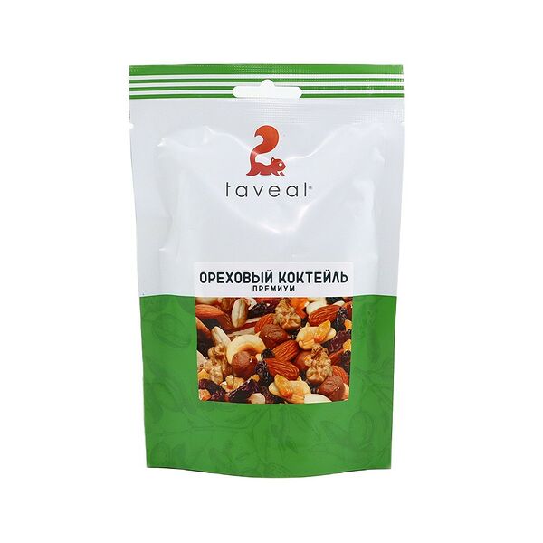 Ореховый кокт с жар Клюквой Taveal 100г
