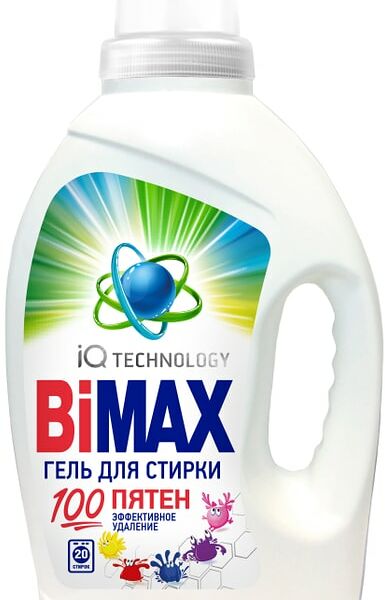 Гель для стирки BiMax 100 пятен 1.3кг