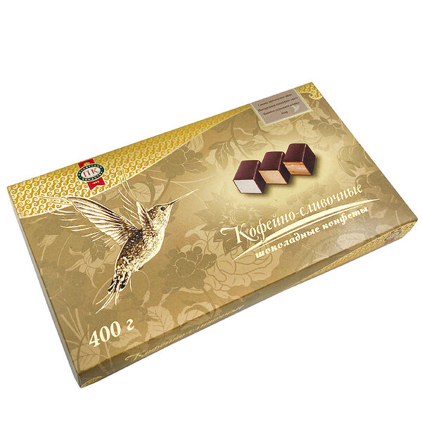 Конфеты птичье молоко кофейно-сливочные, Приморский кондитер, 400 г
