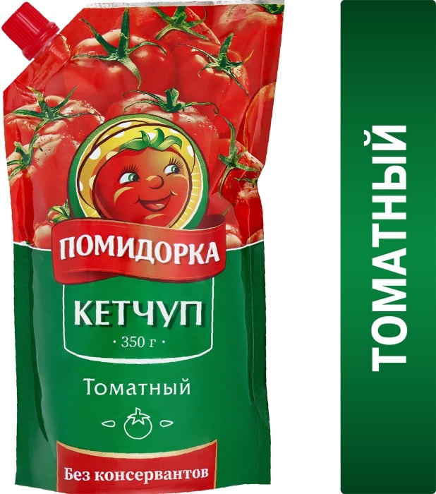 

Кетчуп Томатный Помидорка 350 г