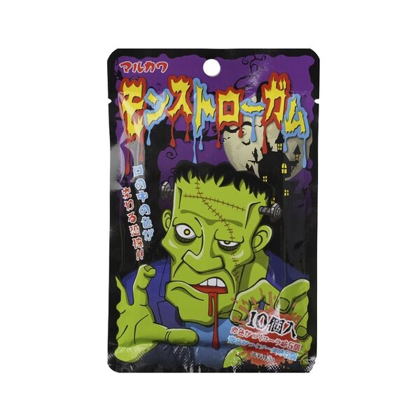 Жевательная резинка Marukawa с изображением монстра со вкусом содовой и колы 41.5 г