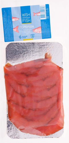 

Горбуша холодного копчения Wish Fish ломтики 200 г
