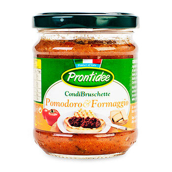 Соус томатный CondiBruschette с сушёными томатами и сыром, Prontidee