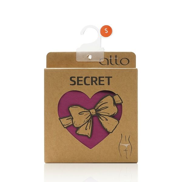 Женские трусы-стринги Atto Secret, фиолетовые, S
