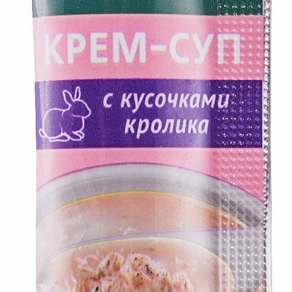 Лакомство для кошек TiTBiT Крем-суп с кусочками кролика