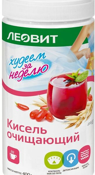 Кисель Леовит Очищающий диетический 400г