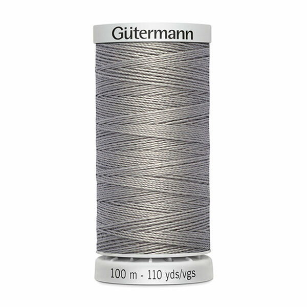 724033 Нить Extra Strong M 782 суперкрепкая, 100м, 100% п/э Gutermann(040 пепельно-серый)