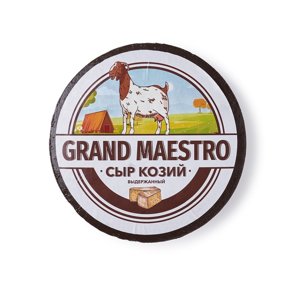 

Сыр полутвердый Grand Maestro из козьего молока, вес