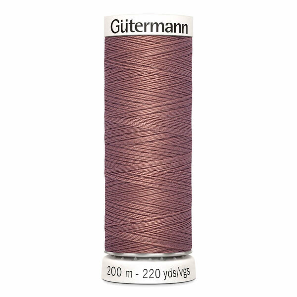 748277 Нить Sew-all для всех материалов, 200м, 100% п/э Gutermann(844 пудрово-розовая глина)
