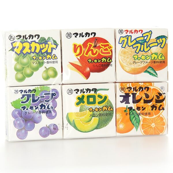Набор жевательных резинок Marukawa 6 вкусов 32.4 г