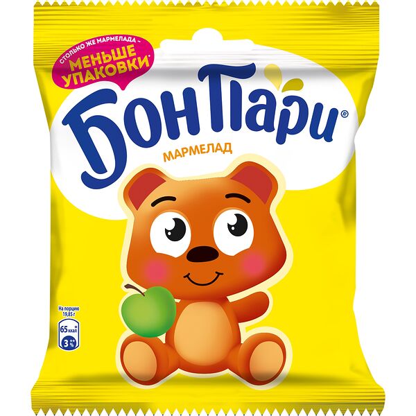 Мармелад Бон Пари жевательный Забавный медвежонок, 75г