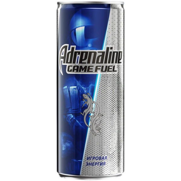 Энергетический напиток Adrenaline Game Fuel,  500 мл