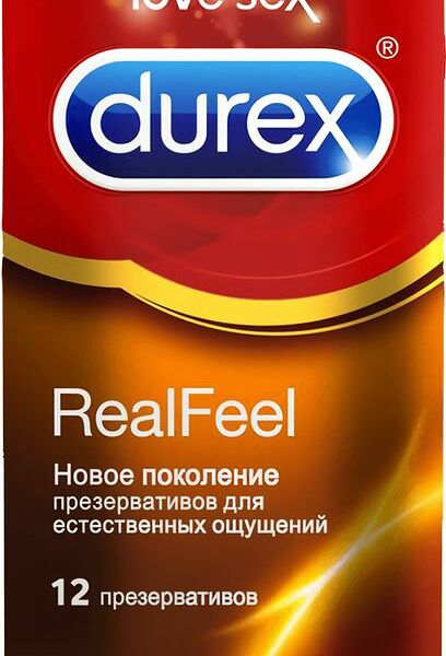 Презервативы Durex Real Feel 12 шт