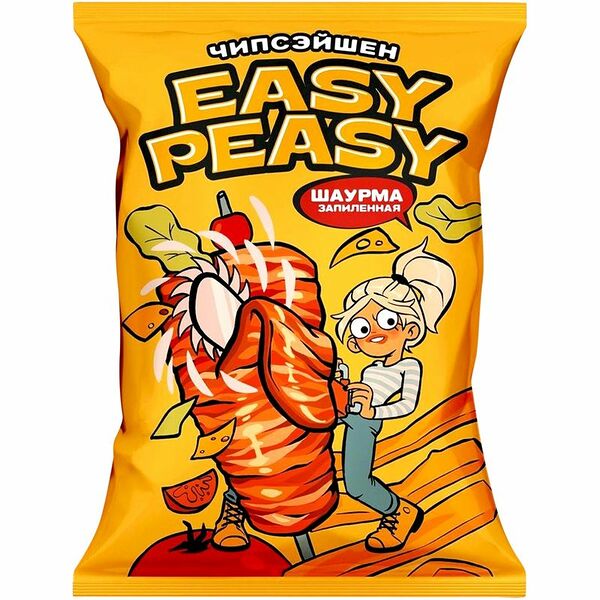 Картофель хрустящий Easy Peasy Шаурма запиленная, 50 г