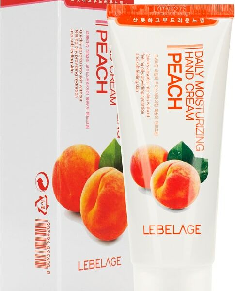 Крем для рук Lebelage Увлажняющий с экстрактом персика 100мл