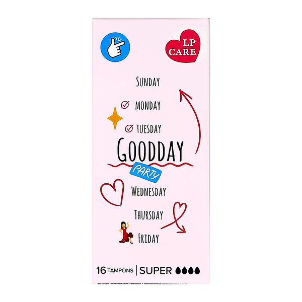 Тампоны `LP CARE` Super 16 шт