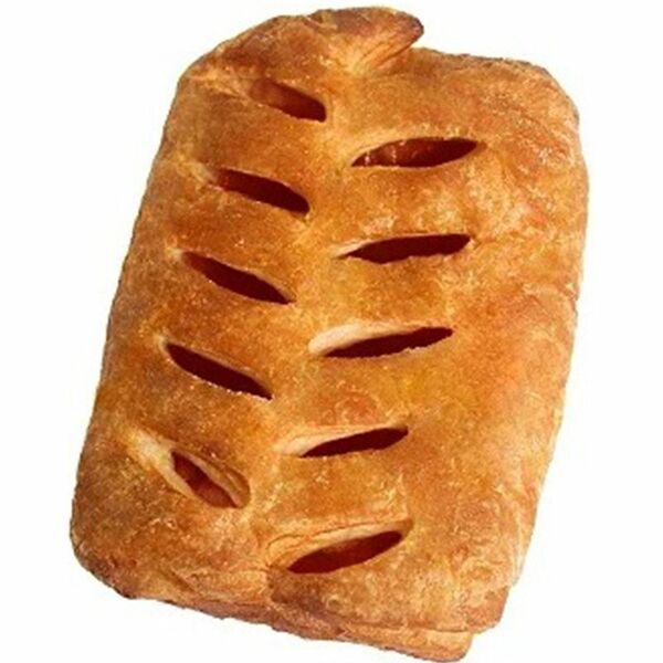 Булочка слоеная Каприз Клинский ХК с клубникой