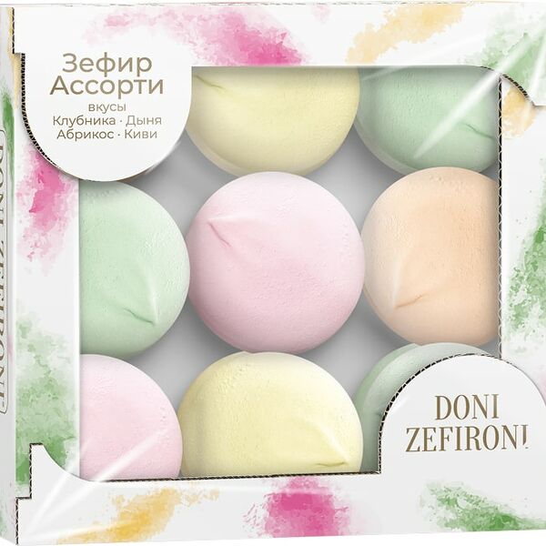 Зефир Doni Zefironi Ассорти 315г
