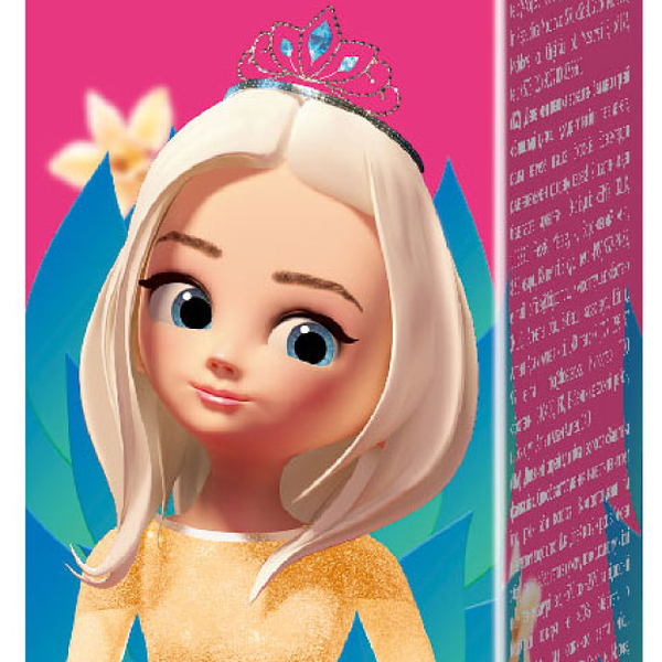 Туалетная вода Принцесса Ванильная фантазия подростковая с 3х лет, 75 мл