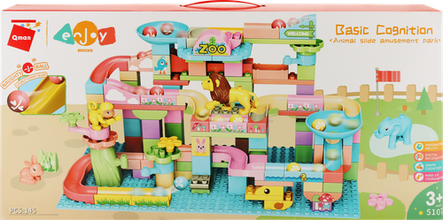 

Конструктор QMAN Парк развлечений, 145 деталей