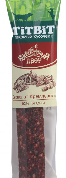 Лакомство для собак TiTBiT Сервелат Кремлевский Колбасный двор