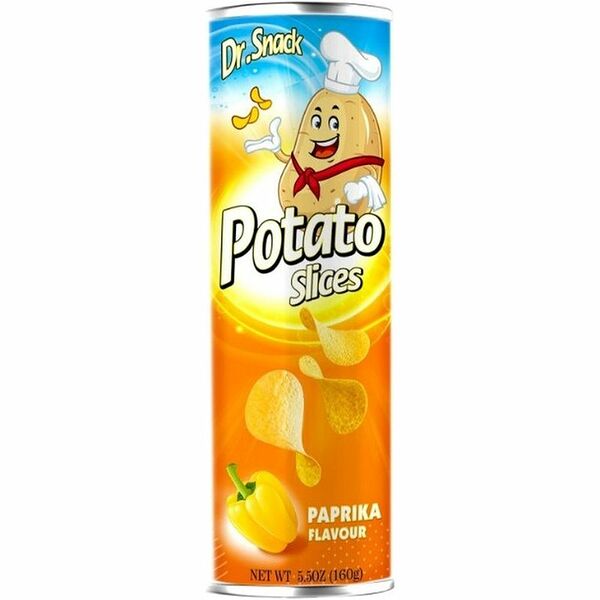 Чипсы картофельные Dr. Snack со вкусом паприки