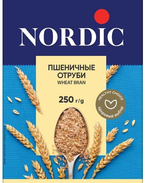 Отруби Nordic пшеничные 250г