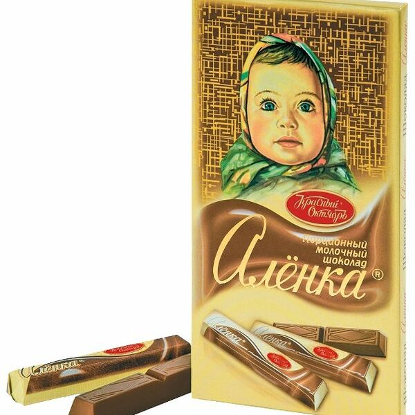 Шоколад молочный Красный Октябрь Алёнка порционный