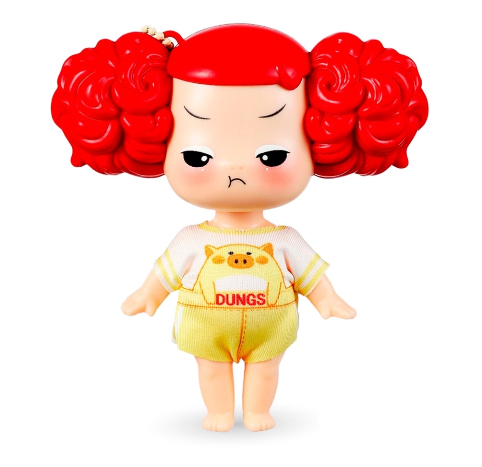 

Кукла-брелок Ddung Эмоции Гнев 9 см