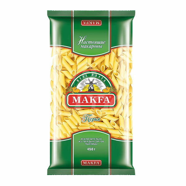 Макаронные изделия Макфа 400гр Перья Любительские пакет