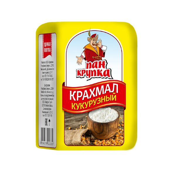 Крахмал кукурузный Пан Крупка 450г