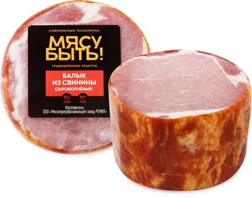

Балык сырокопченый из свинины МЯСУ БЫТЬ!, 300г