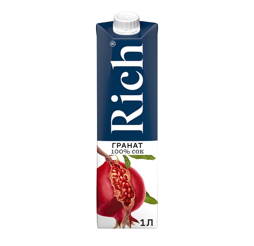 

Сок Rich гранат, 1л