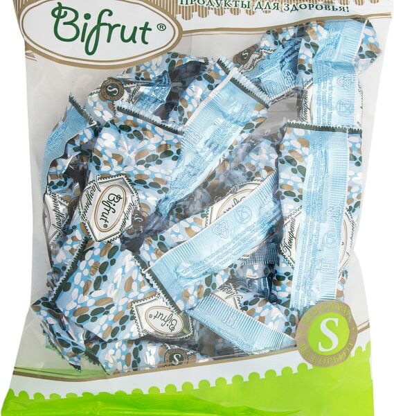 Конфеты Bifrut Лазурный на сорбите 250г