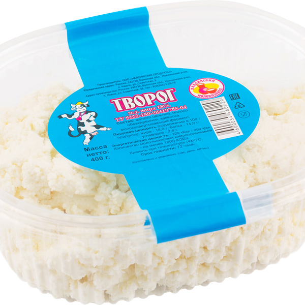 Творог Нам 18%, без змж