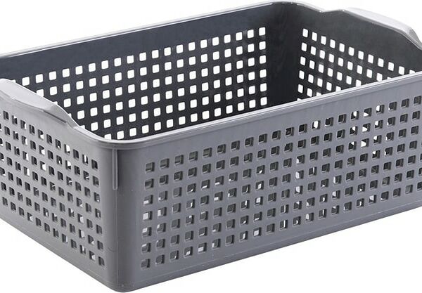 Корзинка Violet Лофт серая 3.8л