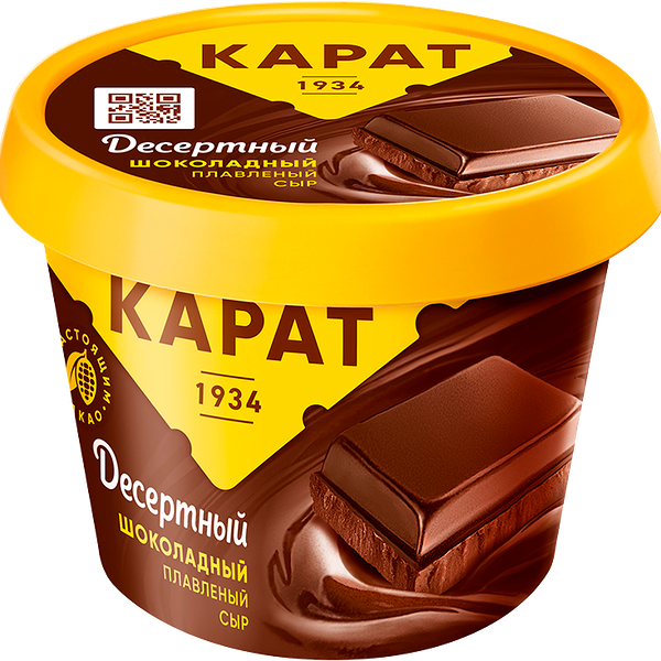 Сыр плавленый Карат шоколадный 30%, 230г