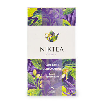 Чай черный байховый Эрл Грей Ультрамарин Niktea
