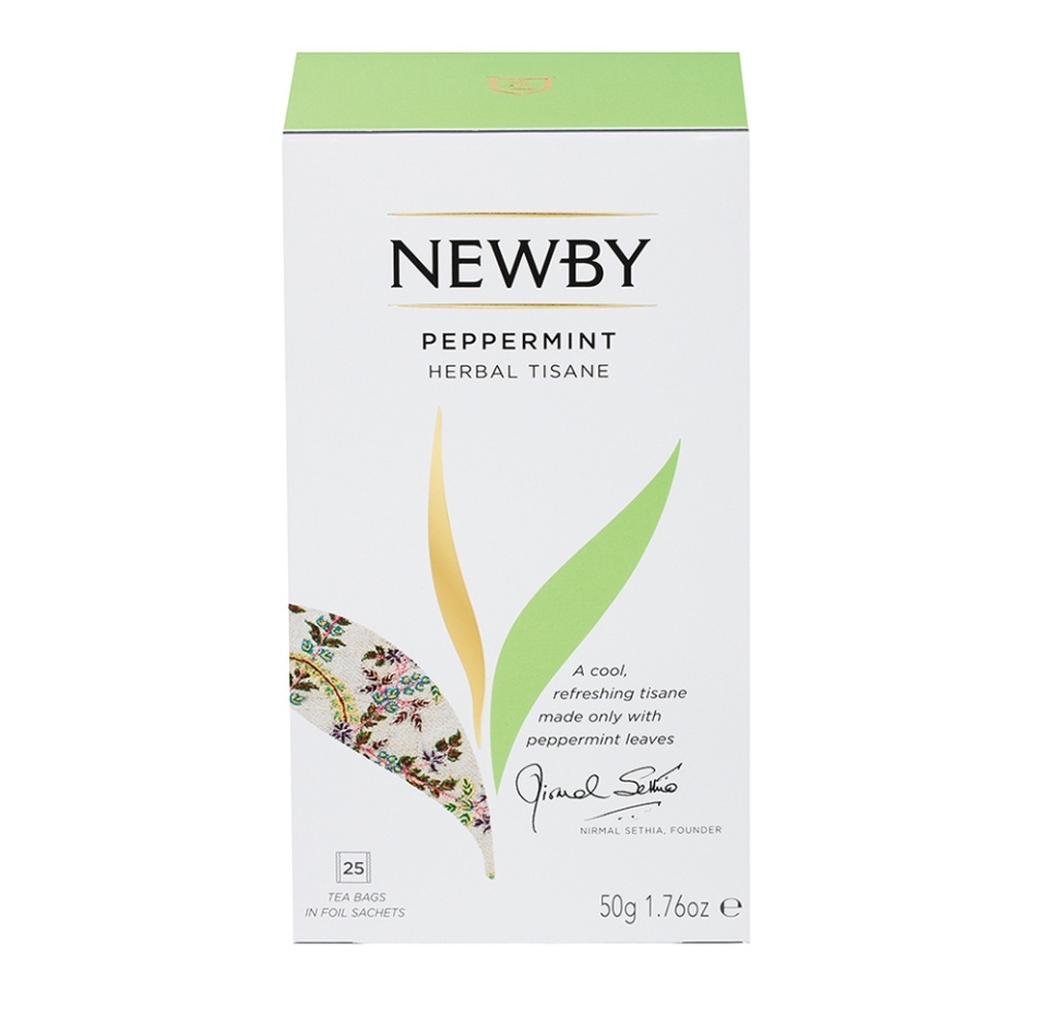 

Чай травяной Newby Мята перечная 25х2 г