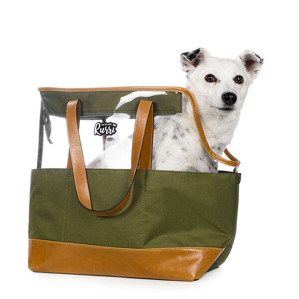 Сумка для кошек и собак мелкого размера, 36x19x39 см, зеленая